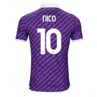 Fiorentina Nicolas Gonzalez #10 Replica Home Shirt 2023-24 Short Sleeve